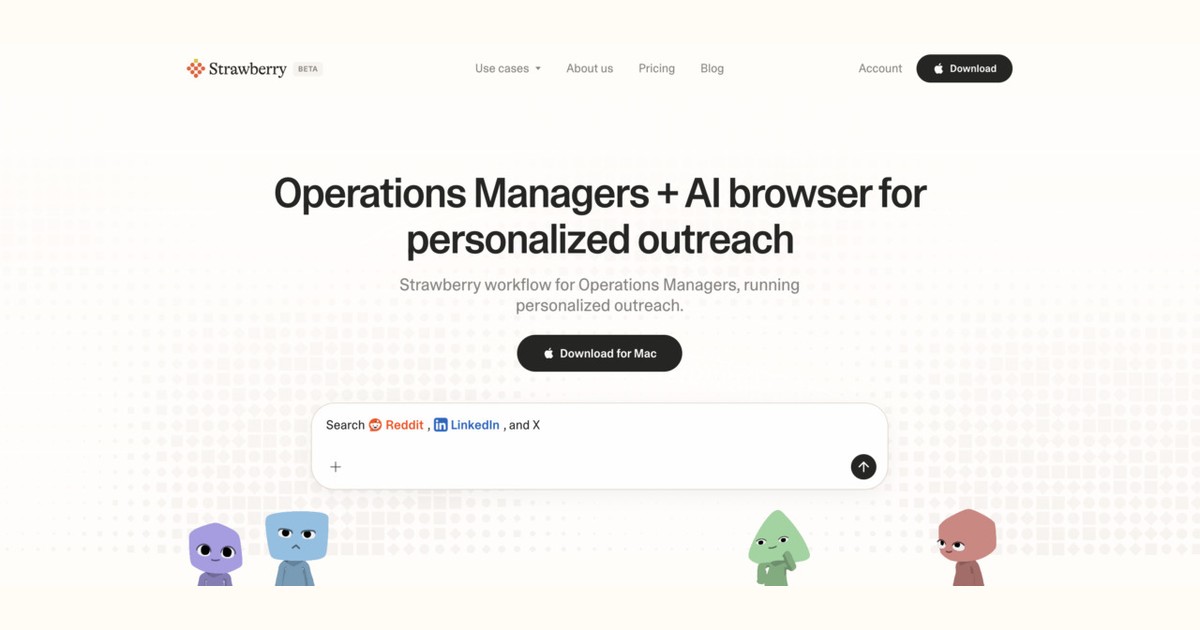 How operations managers use Strawberry for personalized outreach