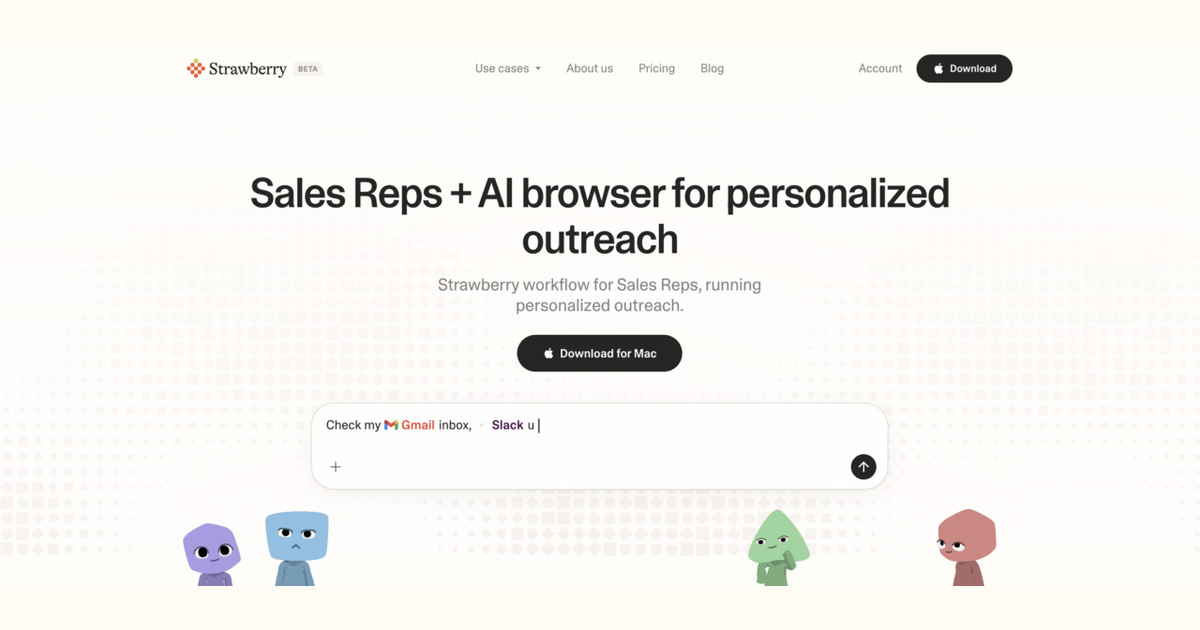 How sales reps use Strawberry for personalized outreach