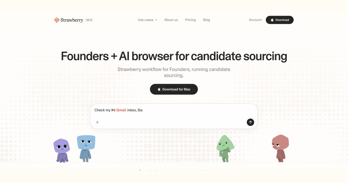 How founders use Strawberry for candidate sourcing
