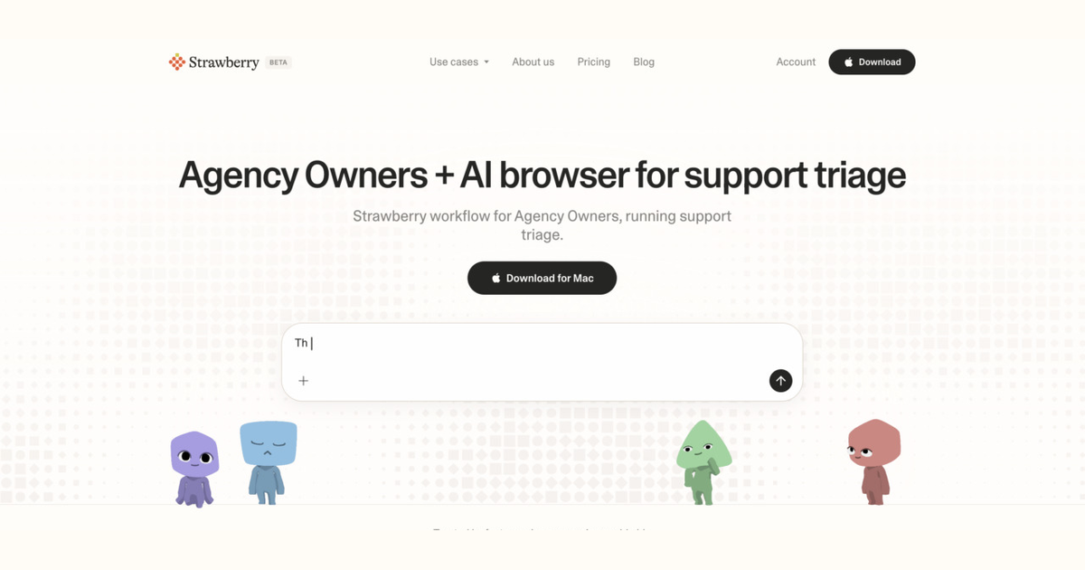 How agency owners use Strawberry for support triage