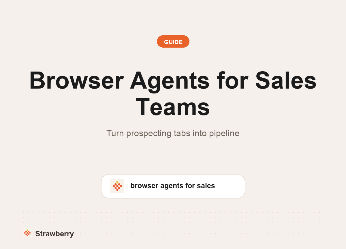 Browser agents for sales teams thumbnail