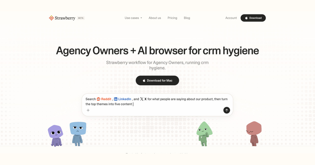 How agency owners use Strawberry for CRM hygiene