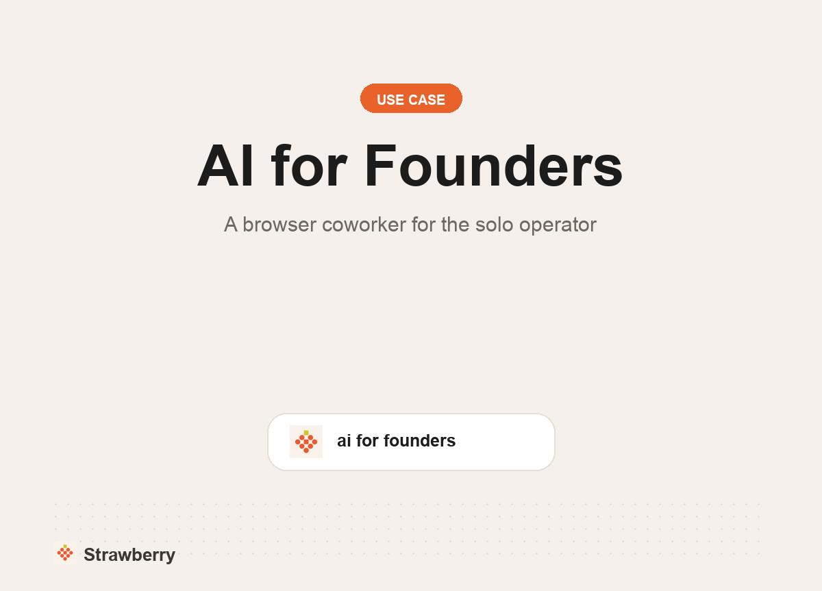 AI for Founders thumbnail