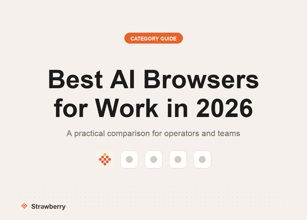 Best AI browsers for work in 2026 thumbnail