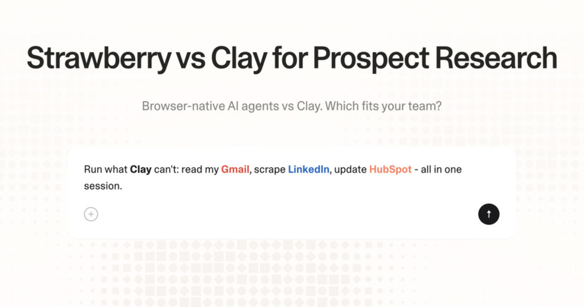 Strawberry vs Clay for prospect research