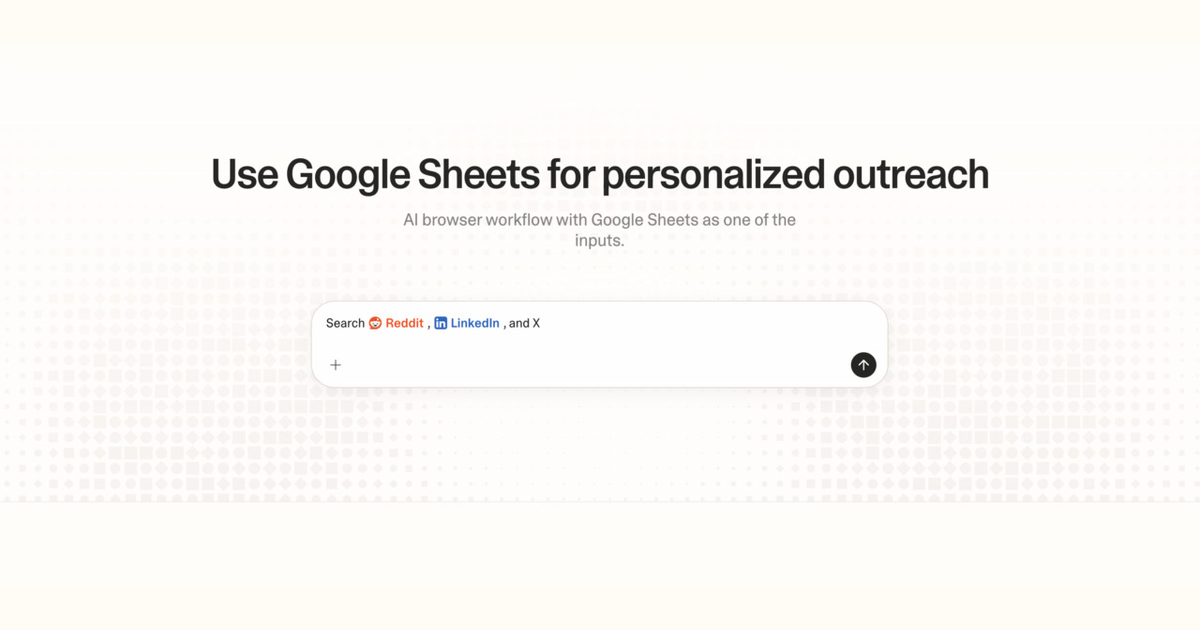 Diagram of Strawberry AI browser workflow using Google Sheets for personalized outreach