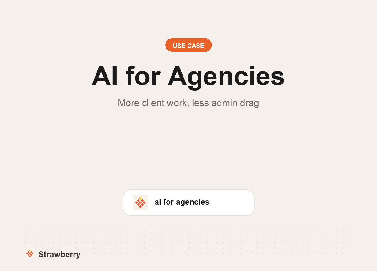 AI for Agencies thumbnail