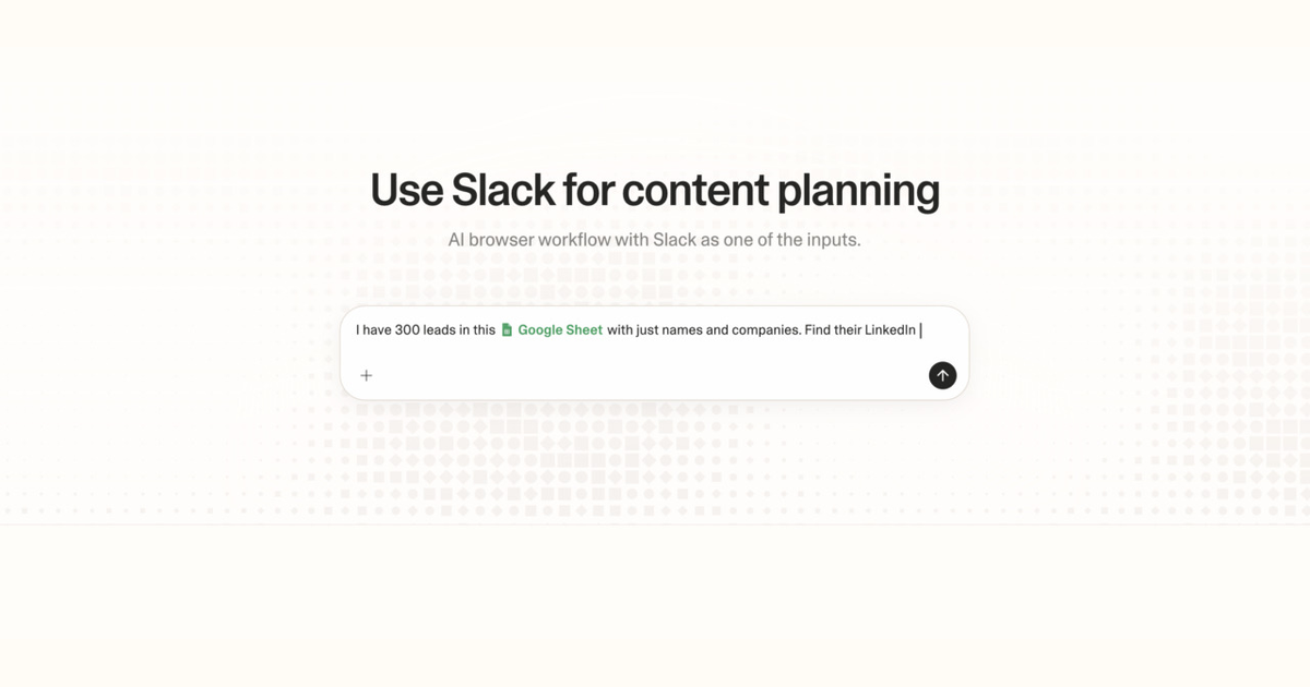 Diagram of Strawberry AI browser workflow using Slack for content planning