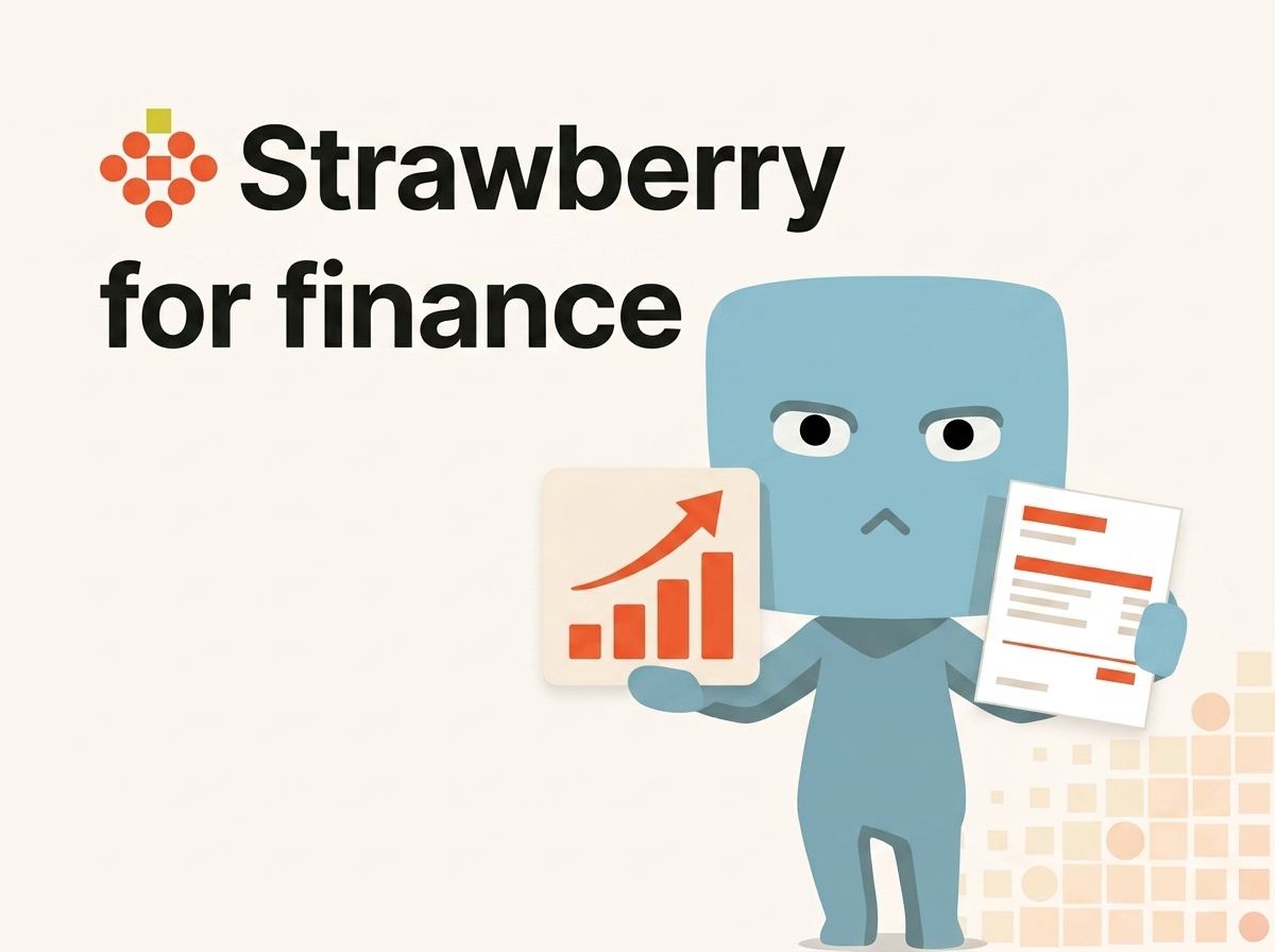 Strawberry for finance teams hero illustration
