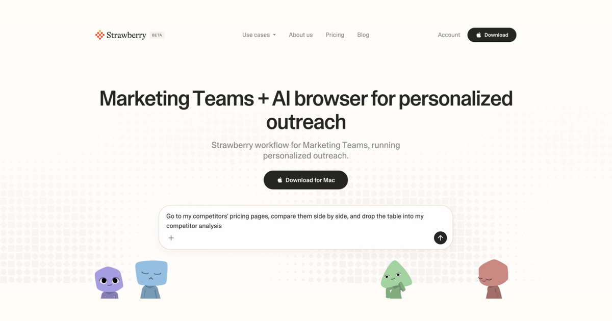 How marketing teams use Strawberry for personalized outreach