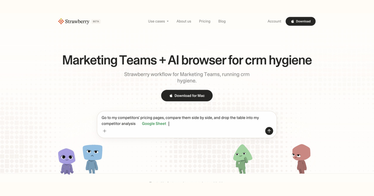 How marketing teams use Strawberry for CRM hygiene